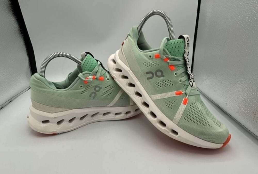 On Cloudsurfer Women's Road Running Shoes Creek/White